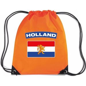 Nylon rugzak Holland vlag oranje