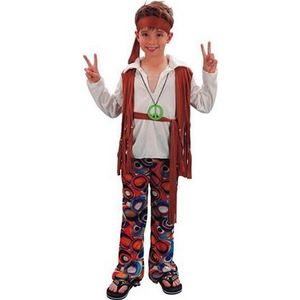 Hippie verkleedoutfit jongens