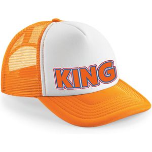 Koningsdag oranje snapback - king - voor volwassenen