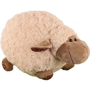 Pluche liggend knuffel schaap/lammetje 35 cm