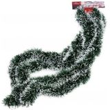 Folie slingers/ kerstboom slingers met sneeuw 270 cm