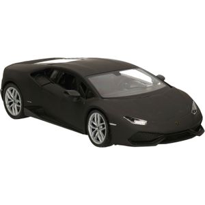 Welly modelauto Lamborghini Huracan - matzwart - schaal 1:24