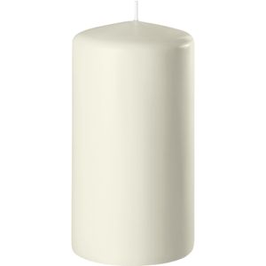 Enlightening Candles Cilinderkaars/stompkaars Ivoor wit - 6 x 10 cm - 36 Branduren