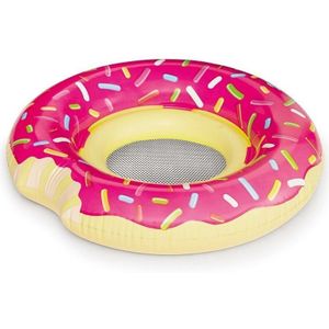 Opblaasbare roze donut baby float 68 cm
