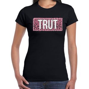 Trut t-shirt met panter print zwart voor dames