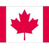 Stickertjes van vlag van Canada