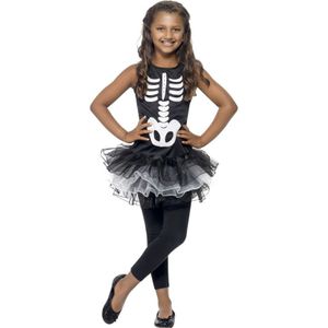 Skelet jurk met tutu voor meisjes