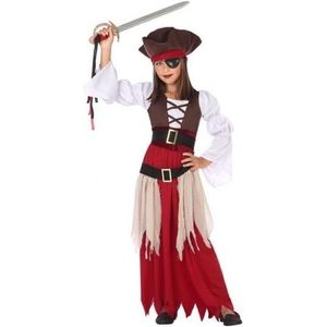 Piraten jurk/kostuum voor meisjes
