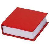 Pakket van 10x stuks rood boodschappen notitieblaadjes organiser