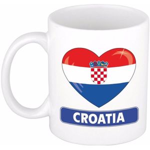 I love Kroatie mok / beker 300 ml