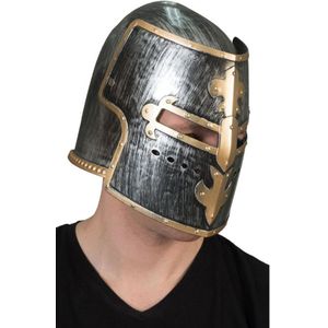 Ridder helm van plastic zwart