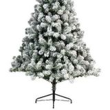 Kerst kunstboom Imperial Pine besneeuwd 210 cm