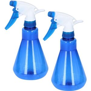 2x stuks plantenspuiten blauw 500 ml