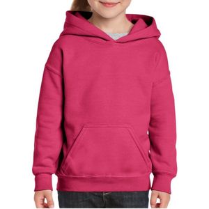 Roze hooded meisjes sweater