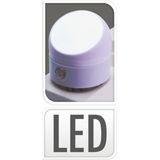 FX Light Nachtlampje met sensor - voor in stopcontact - slaapkamer - 1 watt