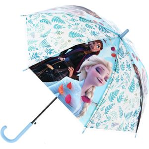 Disney Frozen 2 transparante paraplu voor meisjes 45 cm