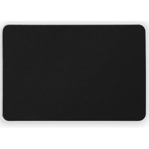 Set van 6x zwarte koelkast whiteboard magneet 6 x 4 cm