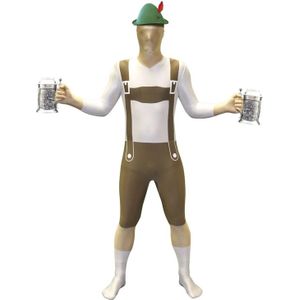 Lederhosen morphsuit volwassenen