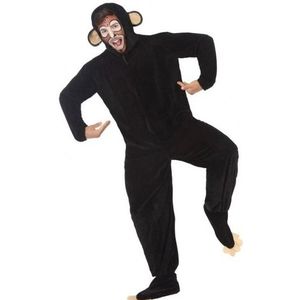 Carnavalskleding aap/chimpansee voor  volwassenen