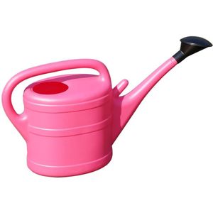 Geli Gieter met broeskop - roze - kunststof - 10 liter - 56 cm