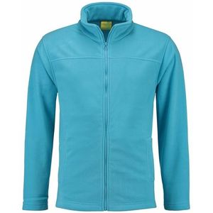 Fleece vest met rits Norway - Turquoise blauw - voor volwassenen - winter trui