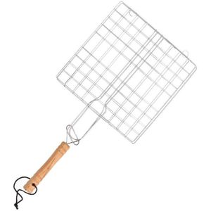 Klembare bbq roosters / barbecueroosters met handvat 40 cm