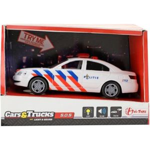 Toi-toys Politieauto Frictie Met Licht En Geluid