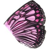 Vlinder verkleed vleugels voor kids roze