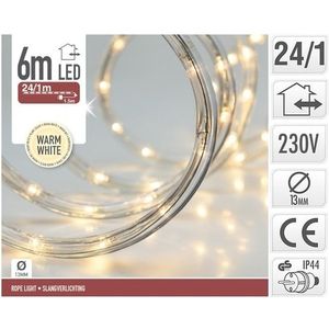 Warm witte LED slangverlichting 6 meter