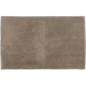 Tendance Badmat microfiber - absorberend - taupe - 50 x 80 cm