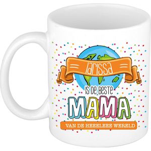 Bellatio Decorations Naam mok Larissa - Moederdag - cadeau beker