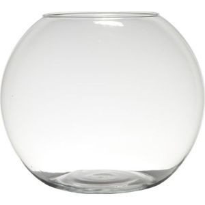 Bellatio Design Bloemenvaas/Terrarium Bolvormig - D34 X H28 cm - Glas