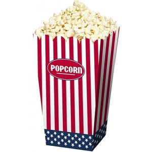 Amerikaanse popcorn bakjes 24 stuks