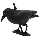 Vogelverschrikker raaf / kraai zwart 35 cm