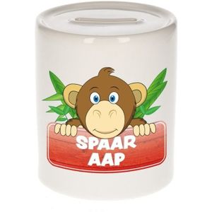 Spaarpot van de spaar aap Aapie 9 cm