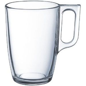 Theeglas/theeglazen set van 18x stuks 320 ml