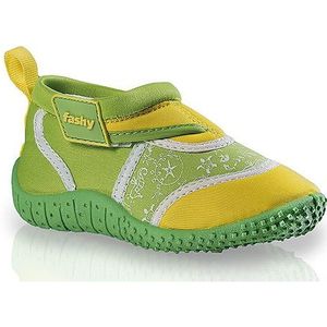 Surf schoenen voor kinderen groen/geel