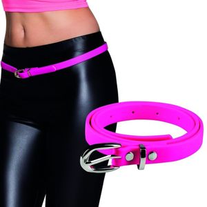 Fel roze riem 115 cm