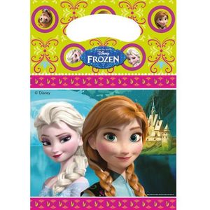 Frozen thema feestzakjes 12x stuks