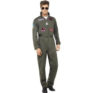 Straaljager piloten verkleedkleding deluxe voor heren