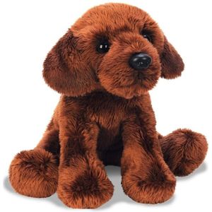 Suki Gifts Labrador - Pluche Knuffel - Bruin - 12 cm