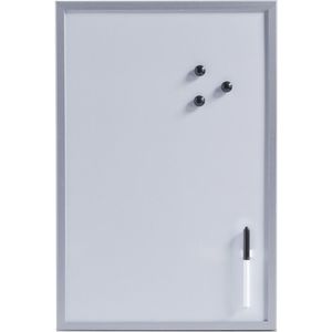 Magnetisch whiteboard/memobord incl. accessoires 40 x 60 cm