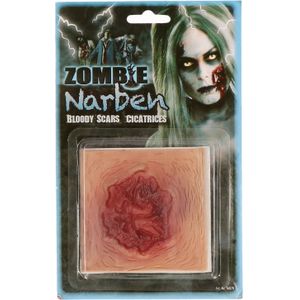 Latex horror nep zombie wond / litteken