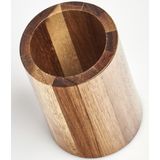 Tandenborstelhouder - acacia hout - 7 x 11 cm