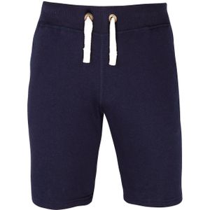 Korte broek of shorts Campus voor heren - donkerblauw - badstof