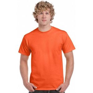Voordelig oranje shirt heren maat XXL