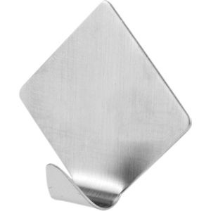 Excellent houseware - Zelfklevende rvs haakjes