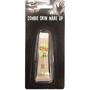 Grijze zombie halloween verkleed schmink tube