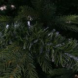 Kerstslinger - groen - 270 cm - lametta/tinsel - folie slinger