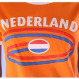 Dames shirtje met de Nederlandse vlag